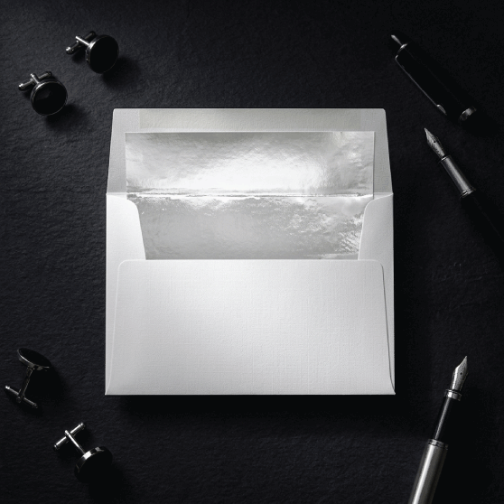 Silver Foil Envelope Liner