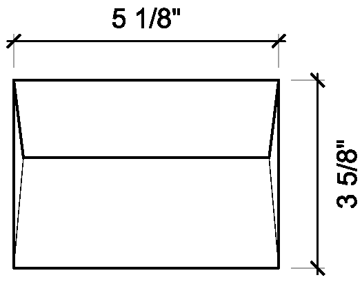 A-1 Envelope (4 Bar)