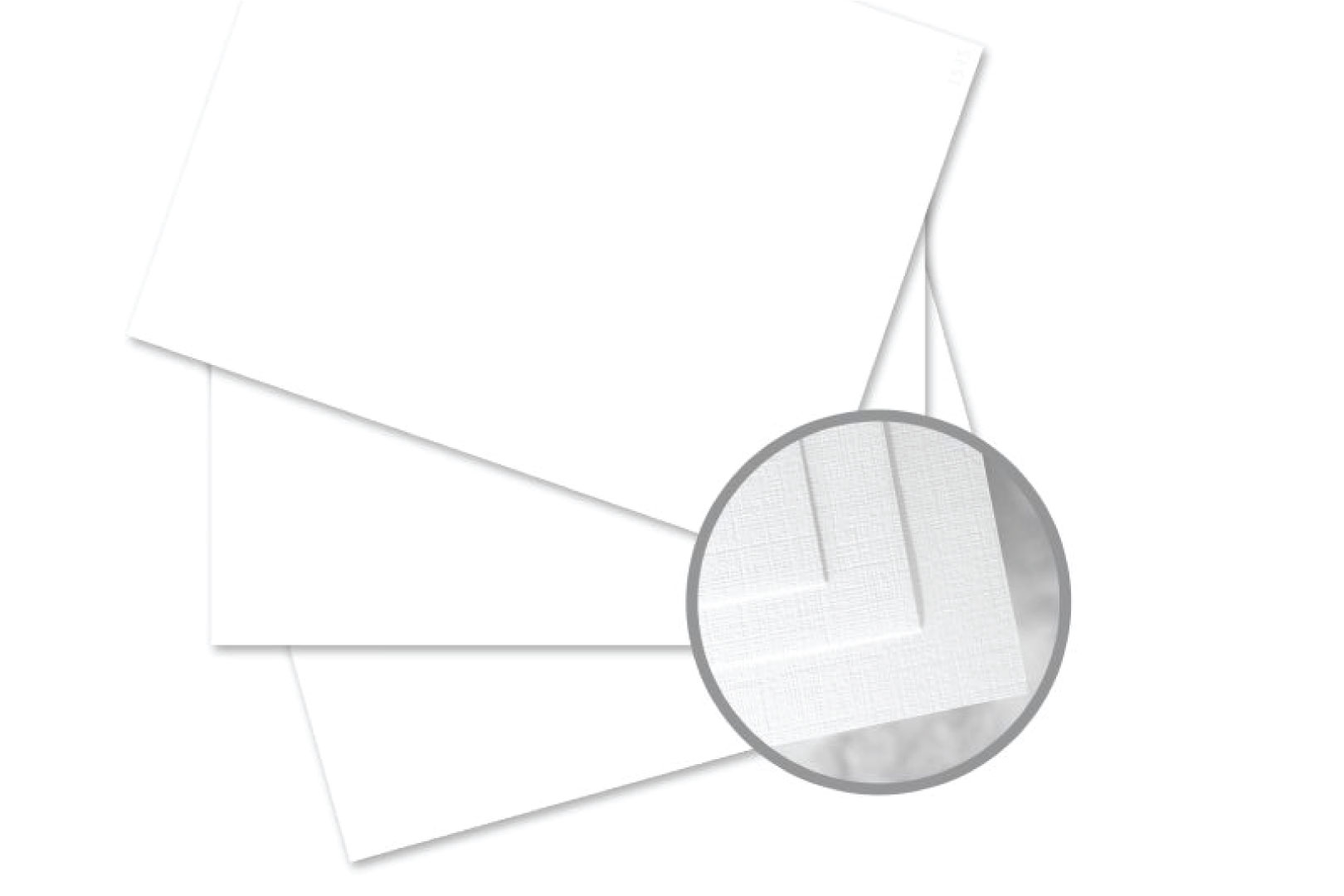 100lb Cardstock - White Linen Uncoated