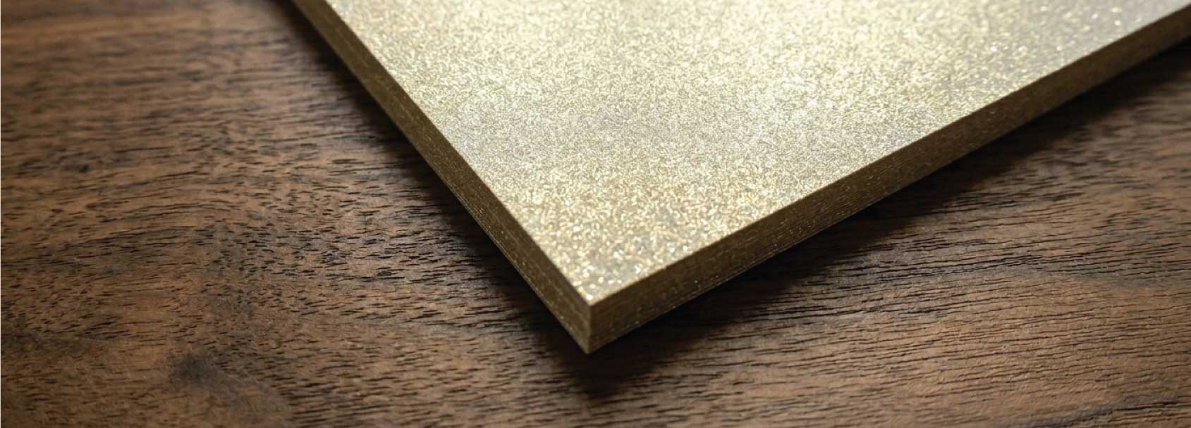 Pearl Metallic Shimmer Rose Gold Paper for Quinceanera Invitations